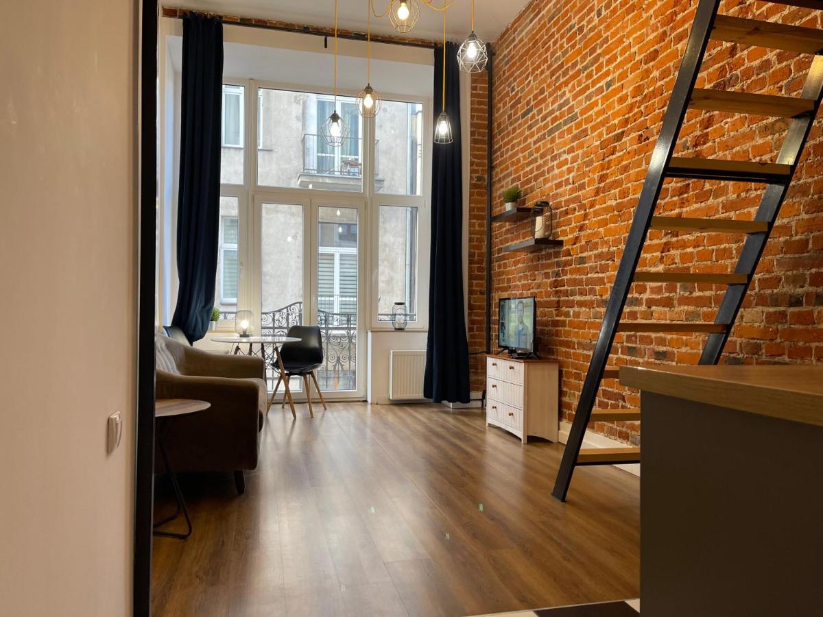 Urokliwy Loft W Ncl Kamienica Vabank Nr 18 Leilighet Łódź Eksteriør bilde